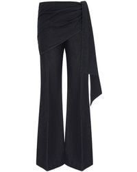 Zimmermann - Valiant Draped Flared Jeans - Lyst