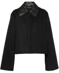 Proenza Schouler - Cropped Wool-Blend Jacket - Lyst
