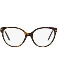 Tiffany & Co. - Cat-Eye Frame Glasses - Lyst