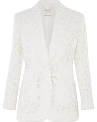 Zimmermann - 'Natura Lace' Blazer - Lyst