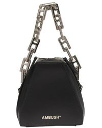 Ambush - Tri Logo Plaque Small Crossbody Bag - Lyst