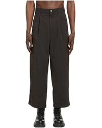 Comme des Garçons - Comme Des Garçons Homme Pleated Straight Leg Trousers - Lyst