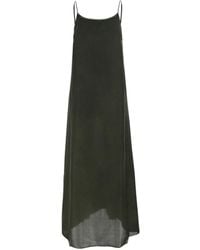 Uma Wang - 'Anaya' Long Dress With Adjustable Spaghetti Straps - Lyst