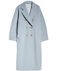 Max Mara - Double-Breasted Long-Sleeved Wool Coat - Lyst
