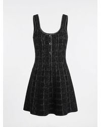 Gucci - Lamé Check Jacquard Dress - Lyst
