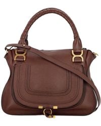 Chloé - Chloé Marcie Foldover Tote Bag - Lyst