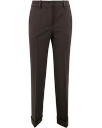 P.A.R.O.S.H. - Casual Pants With Belt Loops - Lyst