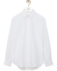Loewe - Long Sleeve Buttoned Shirt - Lyst