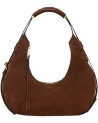 Moschino - Suede Shoulder Bag - Lyst