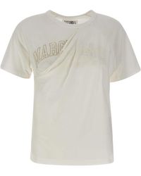MM6 by Maison Margiela - Short Sleeve Crewneck T-Shirt - Lyst