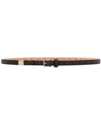 Dolce & Gabbana - Punched Hole Buckled Belt - Lyst