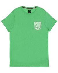 Armani Jeans - Logo Details T-Shirt - Lyst