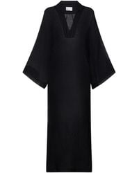 Lisa Marie Fernandez - Crinkled Midi Dress - Lyst