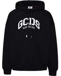 Gcds - Lounge Logo Cotton Hoodie - Lyst
