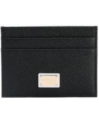 Dolce & Gabbana - Logo Plaque Cardholder - Lyst