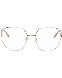 Gucci - Eyewear Geometric Frame Glasses - Lyst