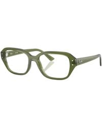 Ray-Ban - Geometric Frame Plain Mirror - Lyst
