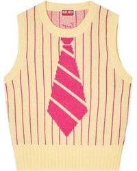 KENZO - Trompe L'Œil' Vest - Lyst