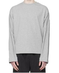 Entire studios - Crewneck Cotton Sweatshirt - Lyst