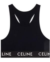 Celine - Nylon And Spandex Bra Blouse - Lyst