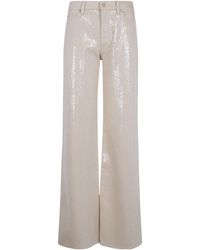 7 For All Mankind - Lotta Belt-Loop Pocket Jeans - Lyst