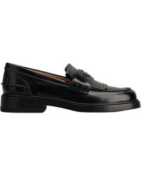Tod's - Logo-Plaque Slip-On Loafers - Lyst