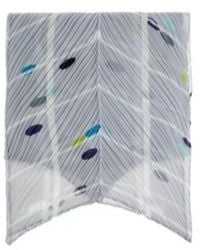 Pleats Please Issey Miyake - Pleated Patterned Scarf - Lyst