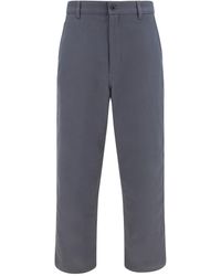 Valentino - Button Detailed Straight Leg Trousers - Lyst