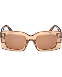Tom Ford - Logo Sunglasses - Lyst