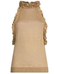 Liu Jo - Knitted Tank Top - Lyst