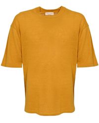 Roberto Collina - Short Sleeve Knitted Sweater - Lyst