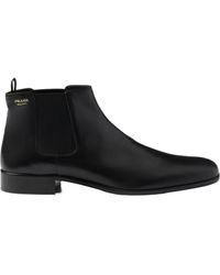 Prada - Slip-On Ankle Boots - Lyst