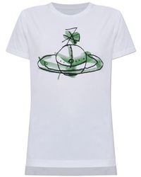 Vivienne Westwood - Orb Printed Crewneck T-Shirt - Lyst