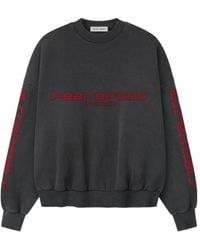 Fear Of God - Chicago Heavy Fleece Cropped Sweatshirt - Lyst