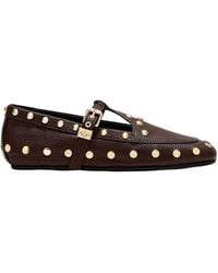 Ganni - Mary Jenny Moccasins - Lyst