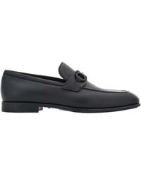 Ferragamo - Ferragamo Gancini-Buckle Slip-On Loafers - Lyst