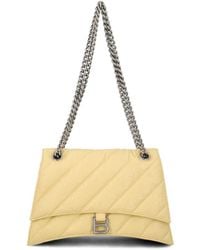 Balenciaga - Crush Chain Quilted Medium Shoulder Bag - Lyst