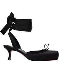 Christian Louboutin - Chr Cassia Lace-Up Platform Heels - Lyst