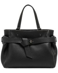 Gianni Chiarini - Miranda Knotted Pebble-Effect Tote Bag - Lyst