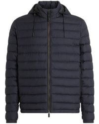 ZEGNA - Hooded Padded Jacket - Lyst