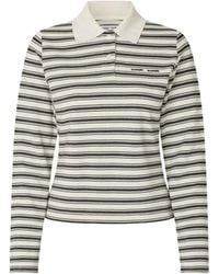 Samsøe & Samsøe - Long-Sleeve Polo Shirt - Lyst