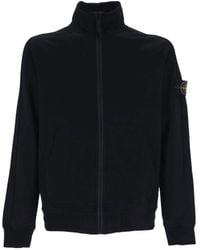 Stone Island - High-Neck Zip-Up Jacket - Lyst