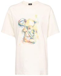 we11done - Teddy Printed T-Shirt - Lyst