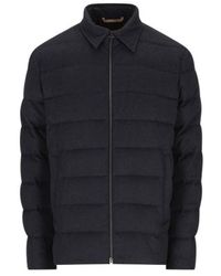 Herno - Zipped Padded Jacket - Lyst