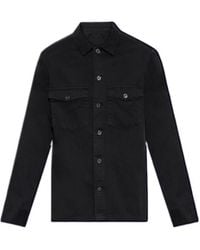 AllSaints - Classic Button-Up Shirt - Lyst
