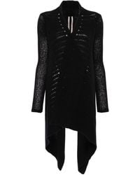 Rick Owens - Medium Wrap Knitted Cardigan - Lyst