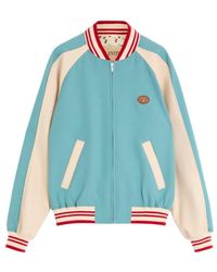 Valentino - Vlogo Patch Zip-Up Jacket - Lyst