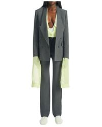 Coperni - Pinstriped Double-Breasted Blazer - Lyst