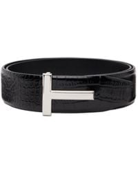 Tom Ford - T-Shaped Double-Sided Belt - Lyst