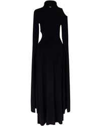 Gabriela Hearst - Daya Hooded Cutout Silk Maxi Dress - Lyst